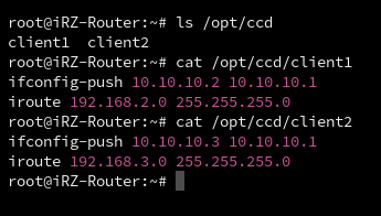 ovpn server console