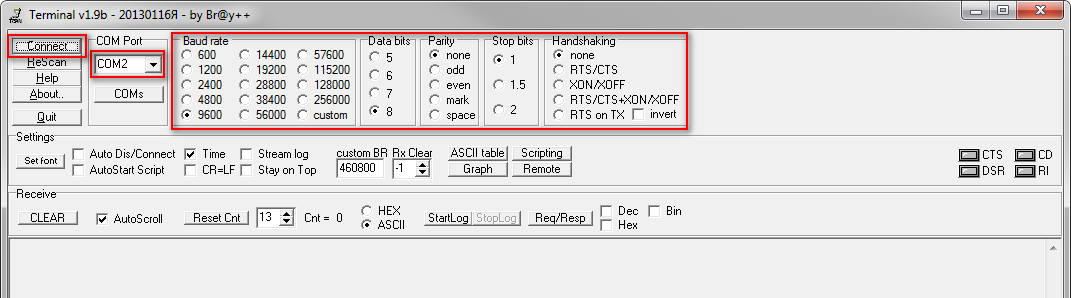 Zapustit' Terminal 1.9b